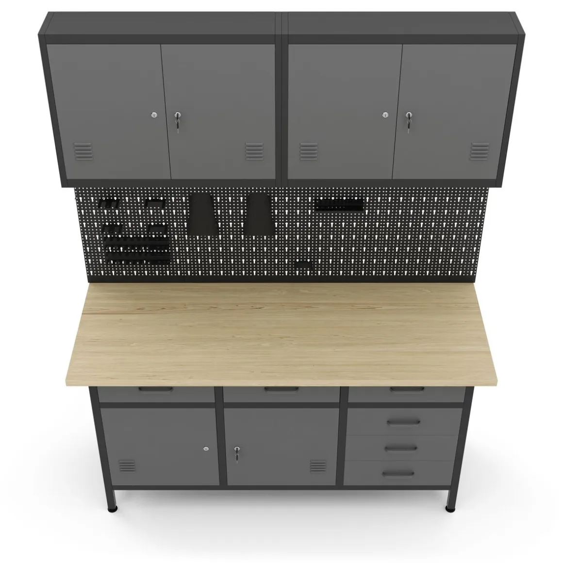 Werkstatt Set 5-teilig 160 cm