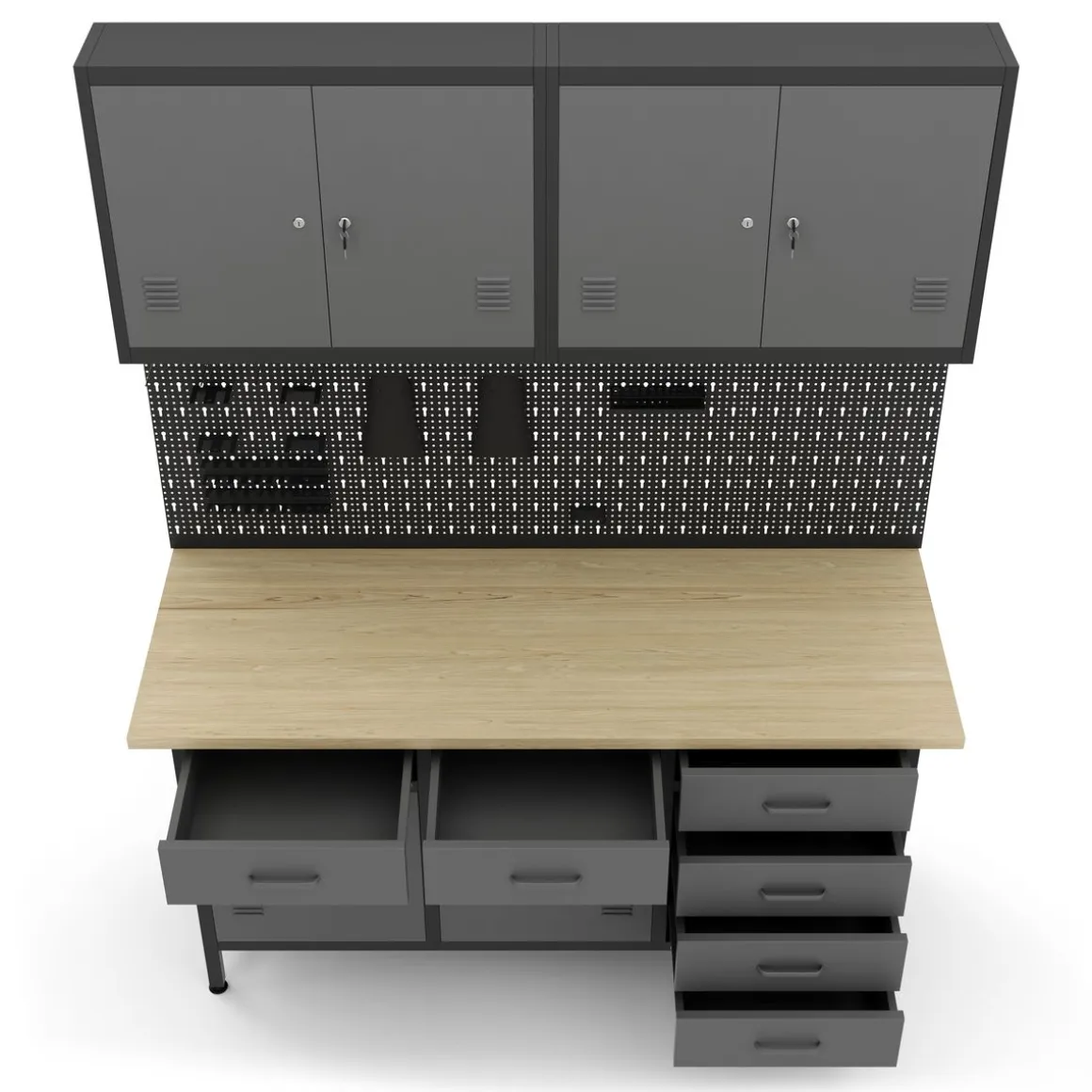 Werkstatt Set 5-teilig 160 cm