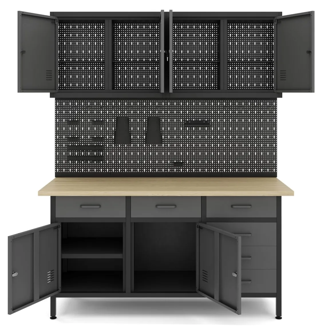 Werkstatt Set 5-teilig 160 cm