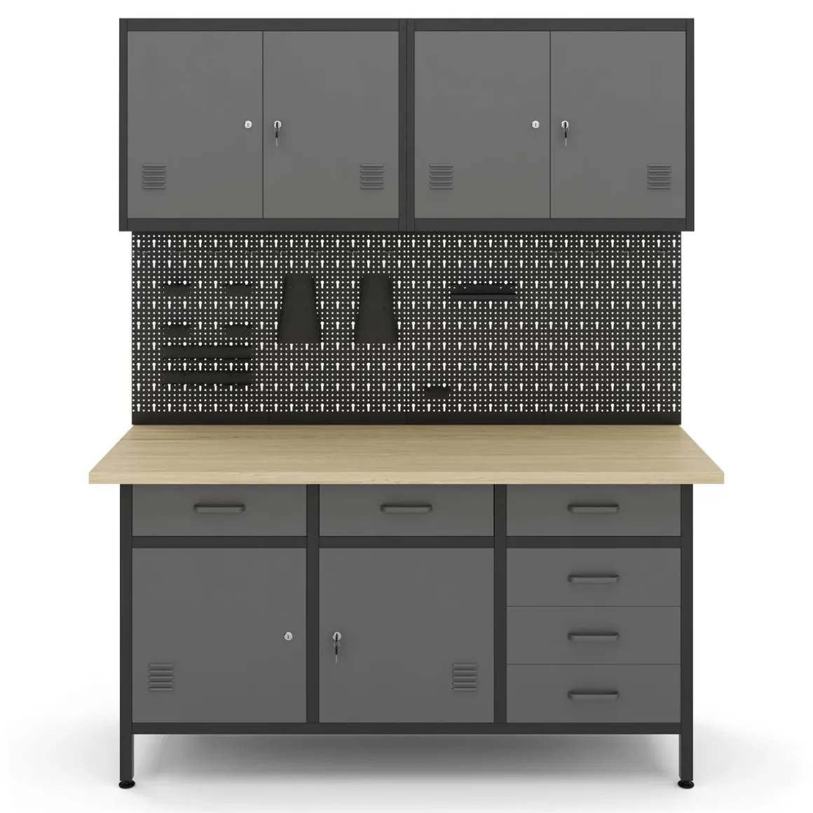 Werkstatt Set 5-teilig 160 cm