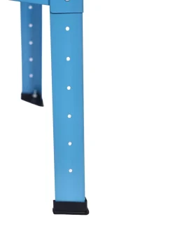 Werkstatt Untergestell Maschinenständer höhenverstellbar 87 x 71 x 55 - 87 cm blau
