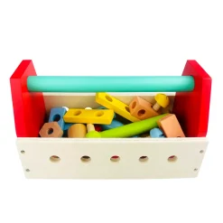 Werkzeugkasten Kinder Holz 25 x 12 cm