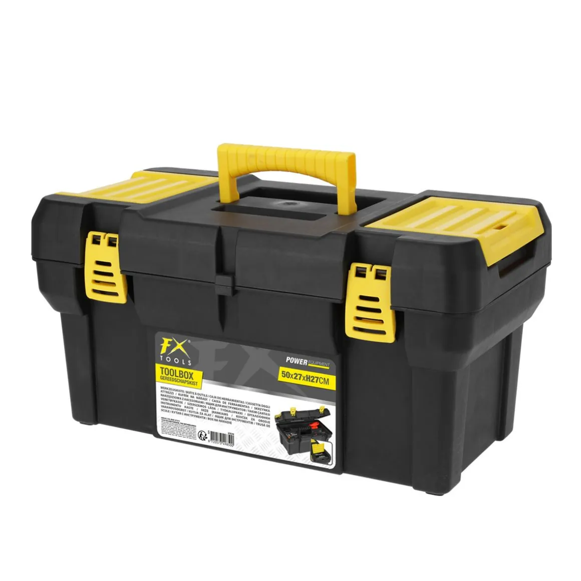 Werkzeugkiste leer 50 x 27 x 27 cm
