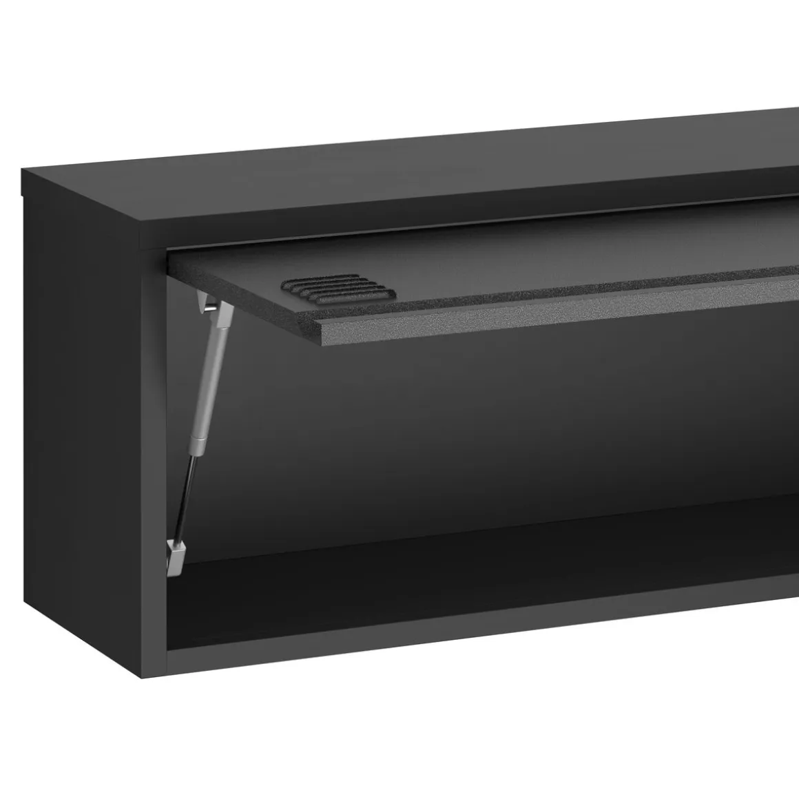 Werkzeugschrank Hängeschrank MAKSIMUS 100 x 35 cm anthrazit/schwarz