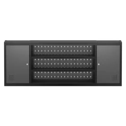 Werkzeugschrank Hängeschrank MAKSIMUS 160 x 60 cm anthrazit/schwarz