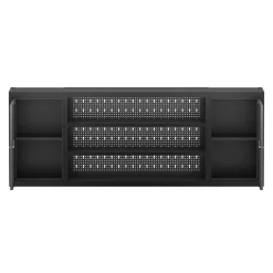 Werkzeugschrank Hängeschrank MAKSIMUS 160 x 60 cm anthrazit/schwarz