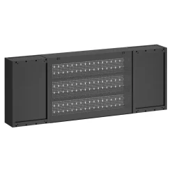 Werkzeugschrank Hängeschrank MAKSIMUS 160 x 60 cm anthrazit/schwarz