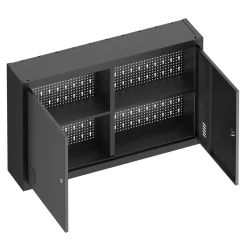 Werkzeugschrank Hängeschrank MAKSIMUS 100 x 60 cm anthrazit/schwarz