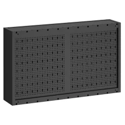 Werkzeugschrank Hängeschrank MAKSIMUS 100 x 60 cm anthrazit/schwarz