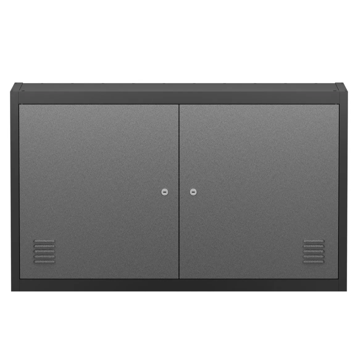 Werkzeugschrank Hängeschrank MAKSIMUS 100 x 60 cm anthrazit/schwarz