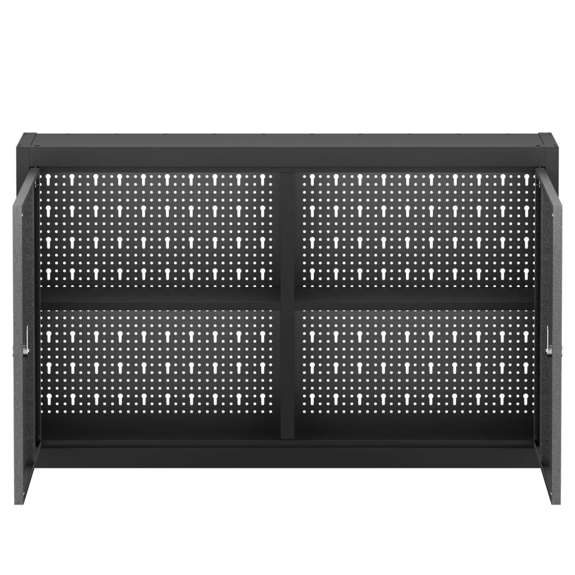 Werkzeugschrank Hängeschrank MAKSIMUS 100 x 60 cm anthrazit/schwarz