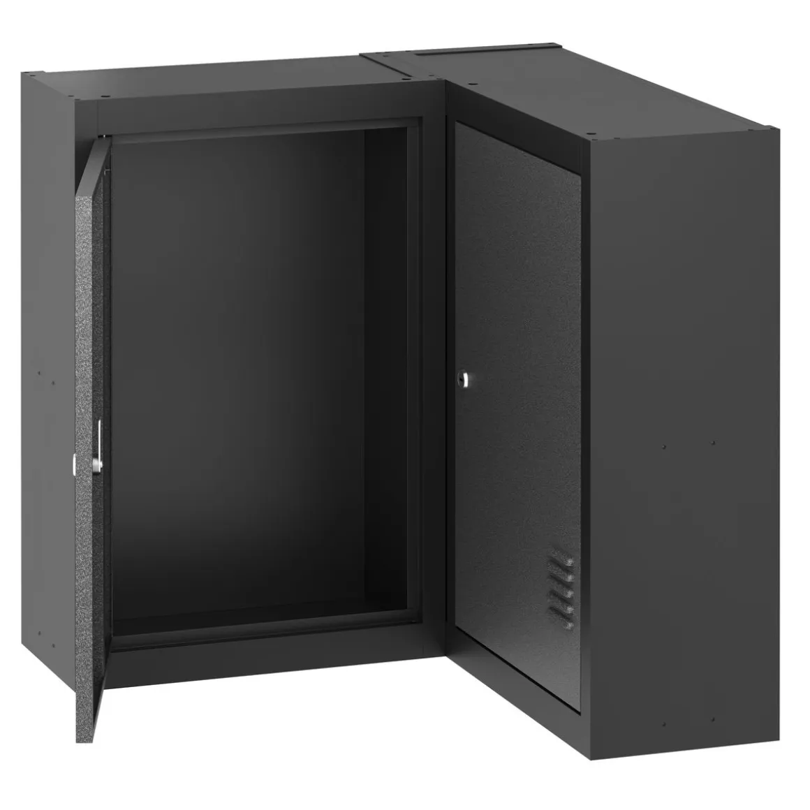 Werkzeugschrank Hängeschrank MAKSIMUS 60 x 60 cm anthrazit/schwarz