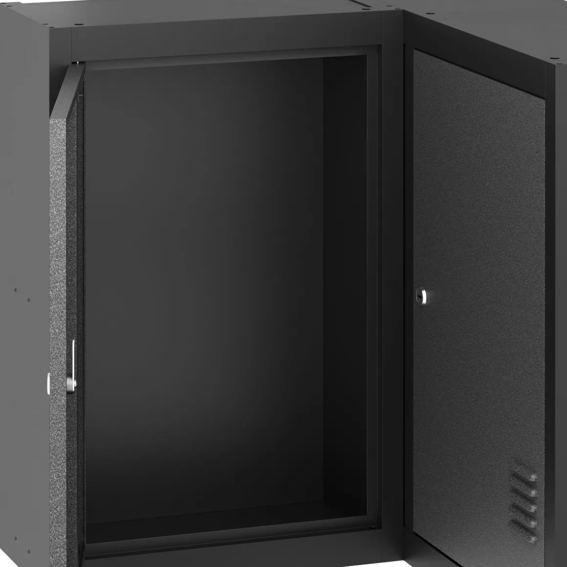 Werkzeugschrank Hängeschrank MAKSIMUS 60 x 60 cm anthrazit/schwarz