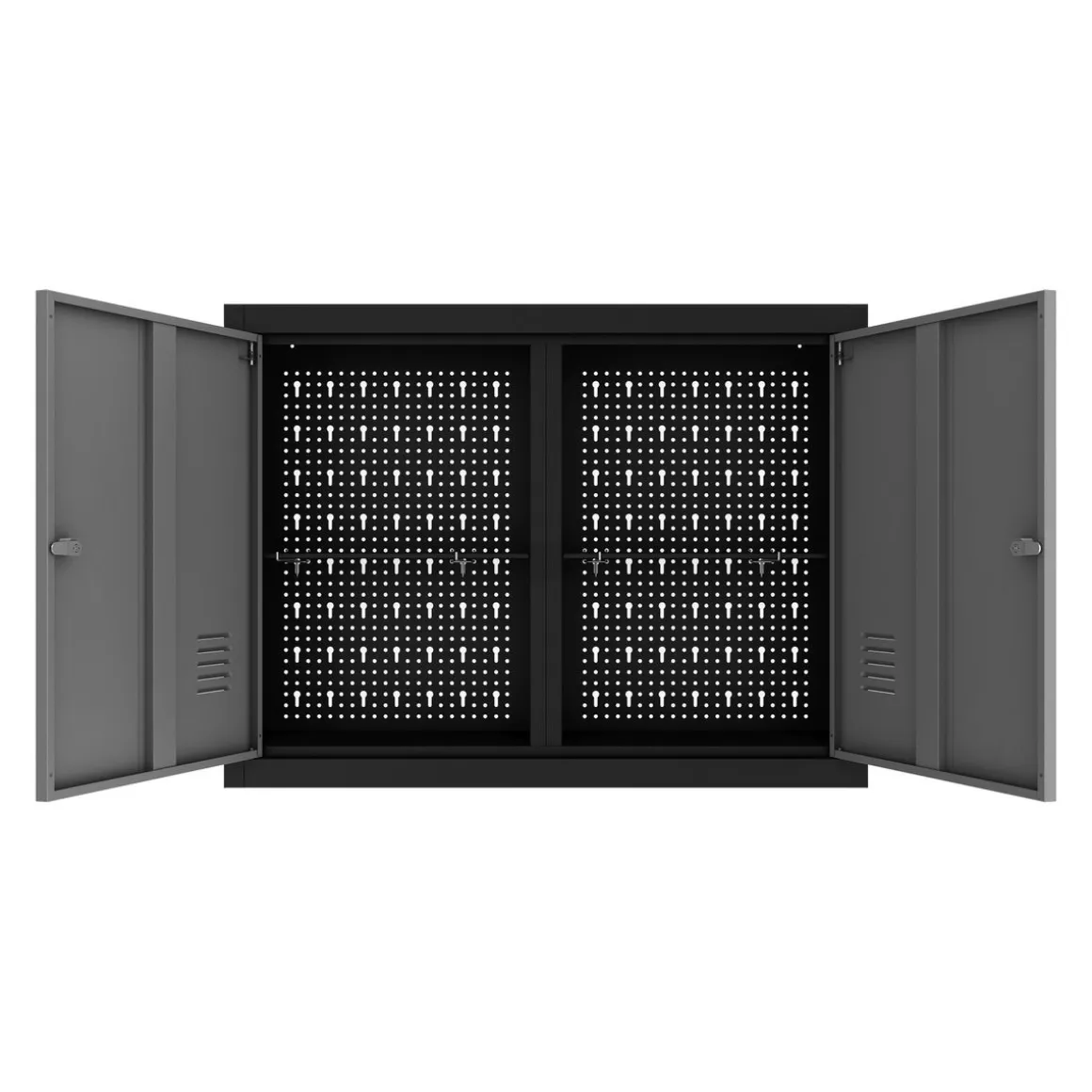 Werkzeugschrank mit Lochwand 80 x 60 cm