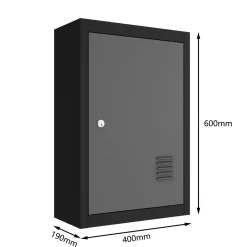 Werkzeugschrank mit Lochwand 40 x 60 cm