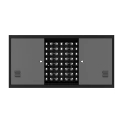 Werkzeugschrank mit Lochwand 120 x 60 cm