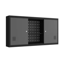 Werkzeugschrank mit Lochwand 120 x 60 cm