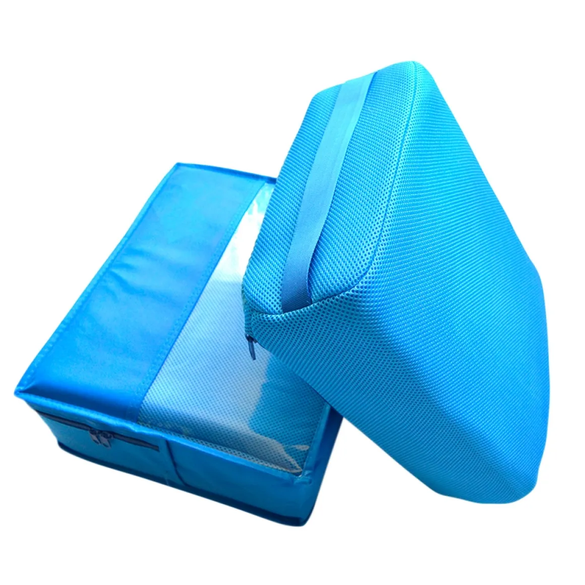 Whirlpool Sitzkissen Sitzerhöhung 38 x 30 x 12 cm blau