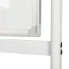 Whiteboard freistehend doppelseitig 120 x 90 cm