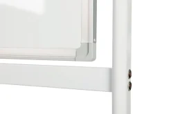 Whiteboard freistehend doppelseitig 120 x 90 cm