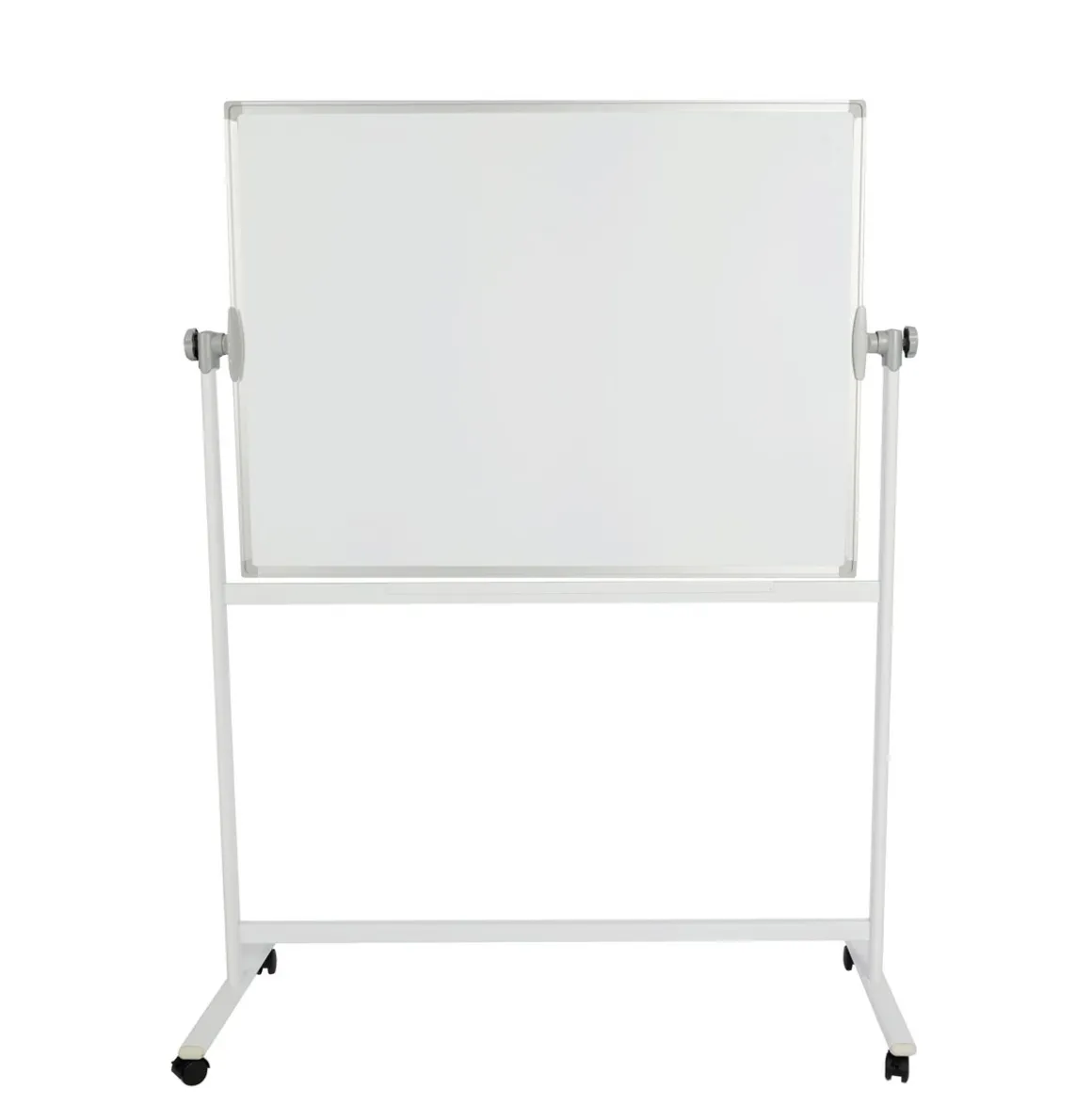Whiteboard freistehend doppelseitig 120 x 90 cm