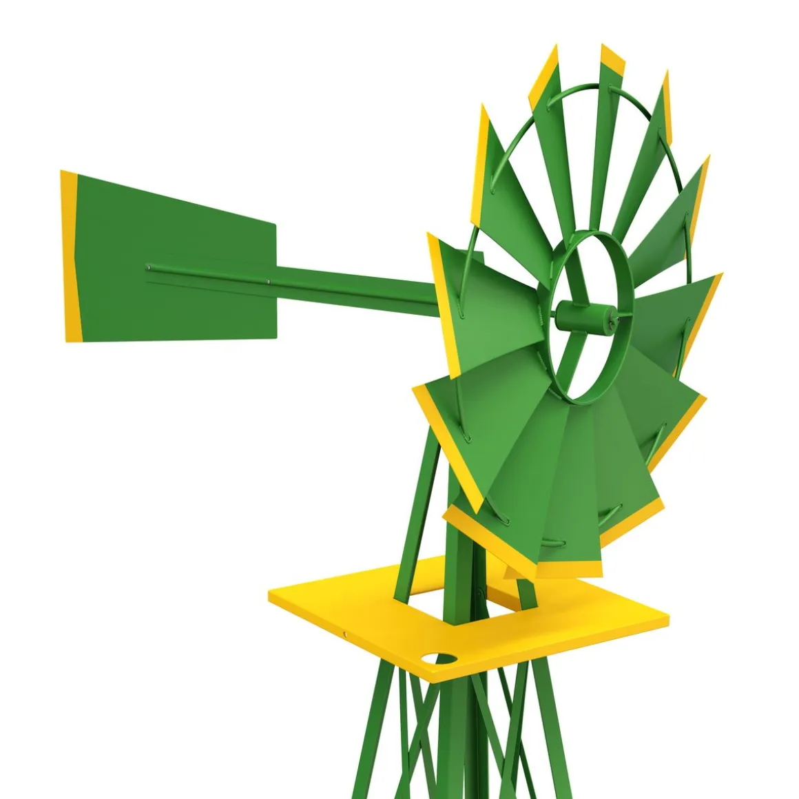 Windrad grün 125 cm