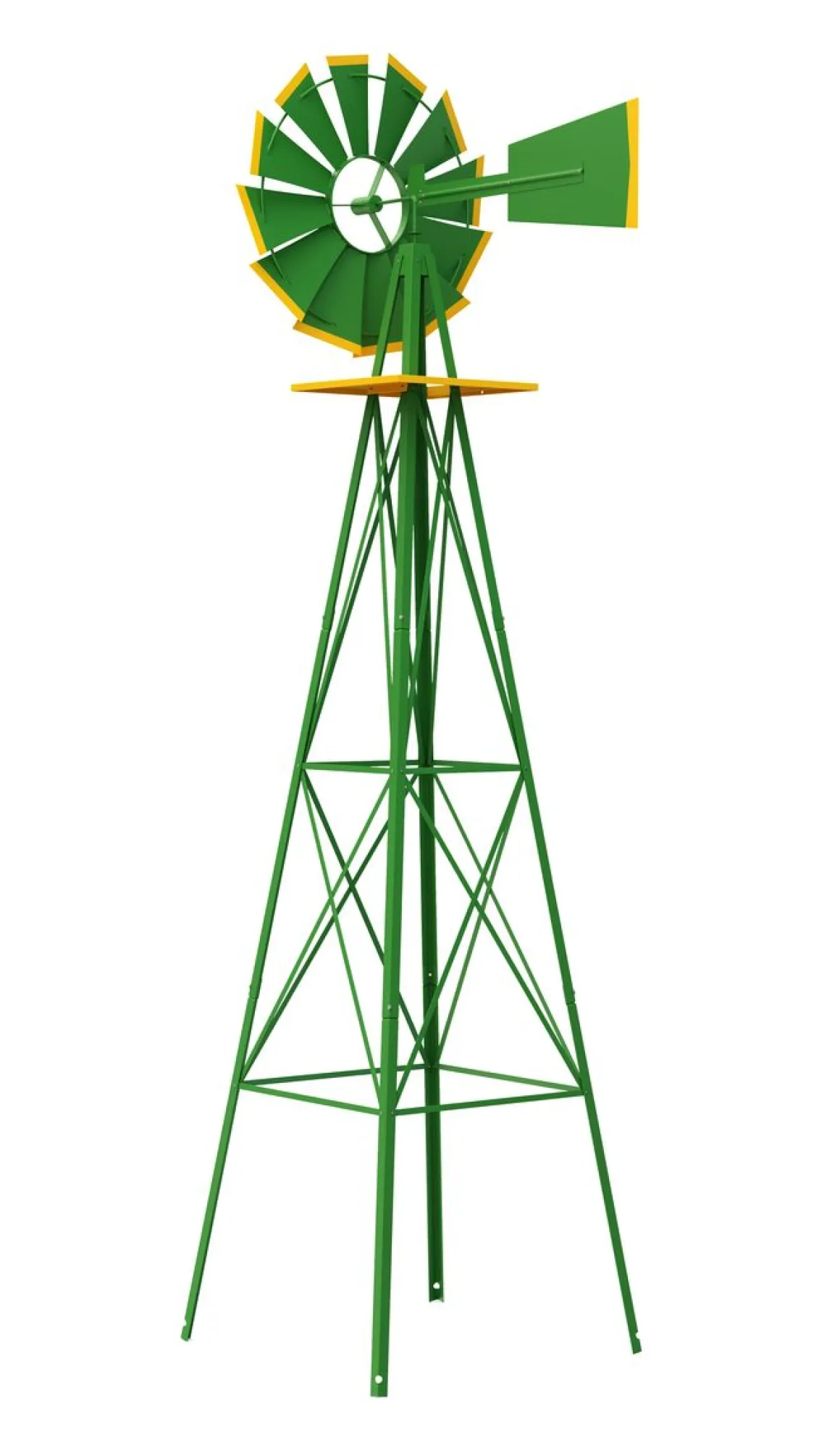 Windrad grün 245 cm