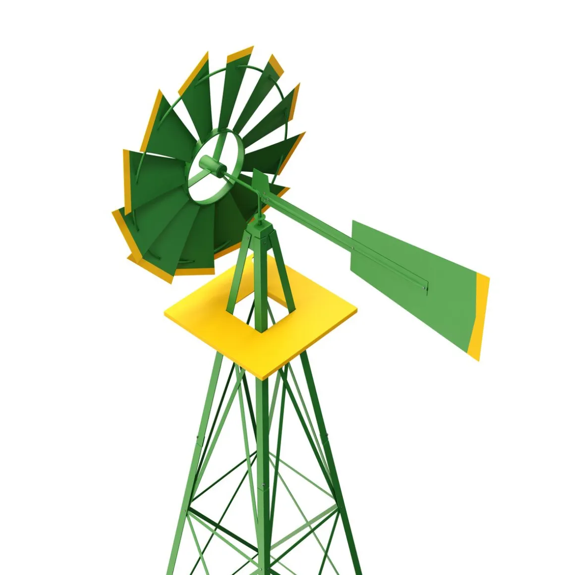 Windrad grün 245 cm