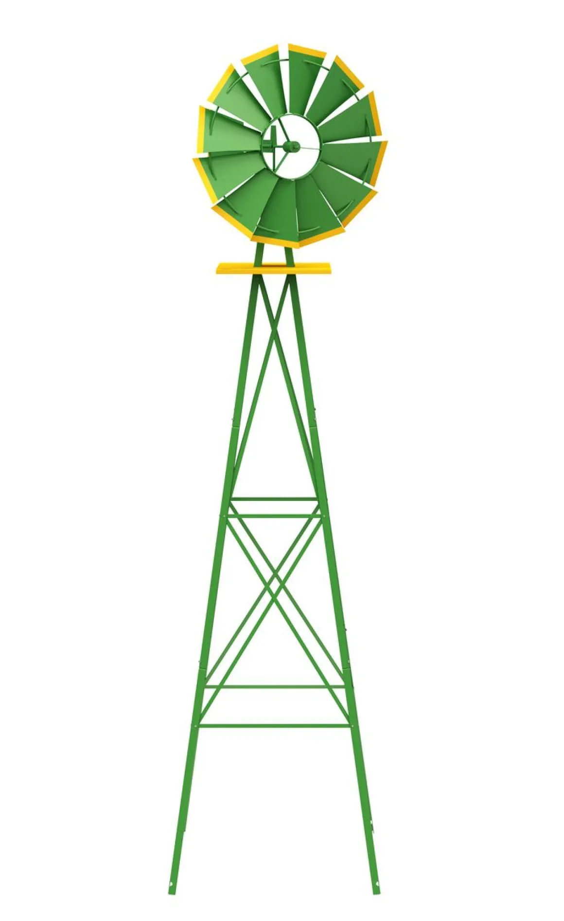 Windrad grün 245 cm