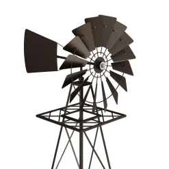 Windrad rostig 120 cm