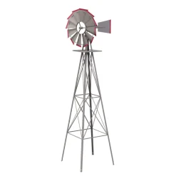 Windrad silber 245 cm