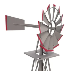 Windrad silber 125 cm