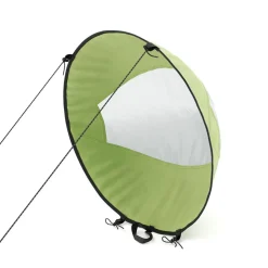 Windsegel für SUP und Kajak grün