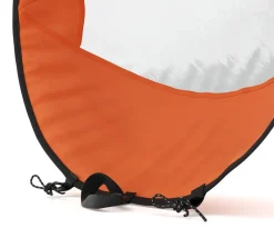 Windsegel für SUP und Kajak orange