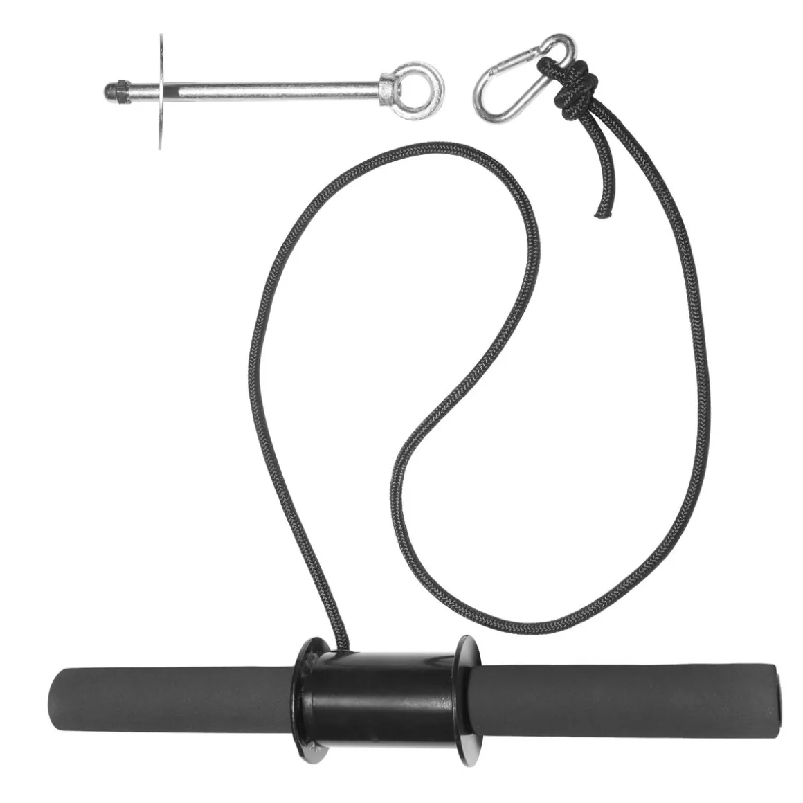 Wrist Roller Unterarmtrainer 38 cm schwarz