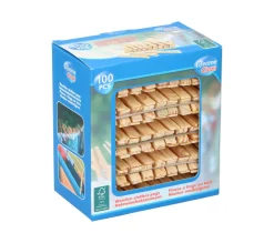Wäscheklammer Holz 100 Stk.