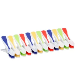 Wäscheklammern 12er Set bunt