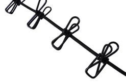 Wäscheleine mit Klammern 182 cm