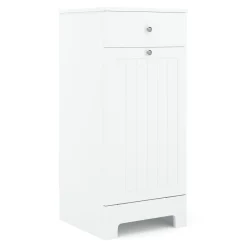 Wäscheschrank mit 1 Fach FONTANA 40 x 38 x 89 cm weiss