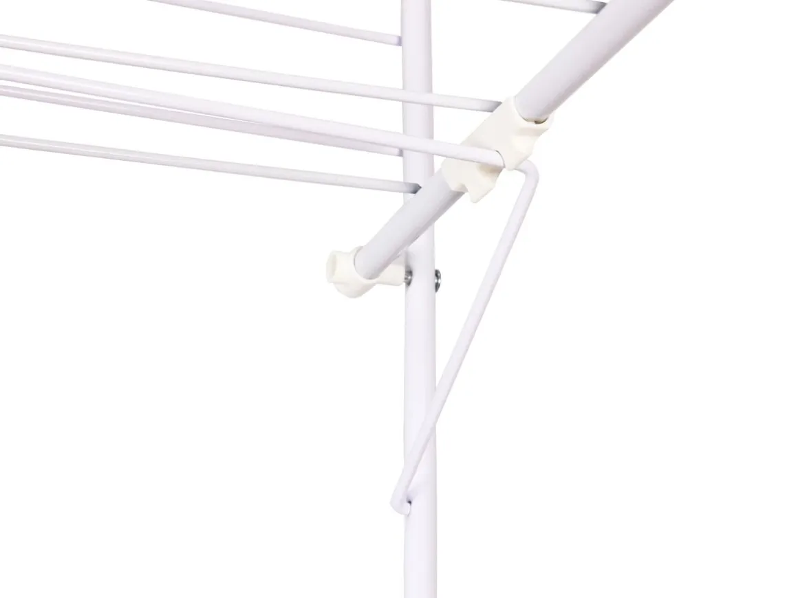Wäscheständer Hängetrockner klappbar 120 x 50 x 47 cm weiss