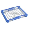 Wäscheständer klappbar weiss/blau