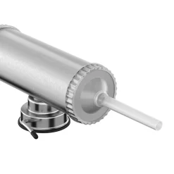Wurstfüller Aluminium 27 x 12 x 16 cm silber