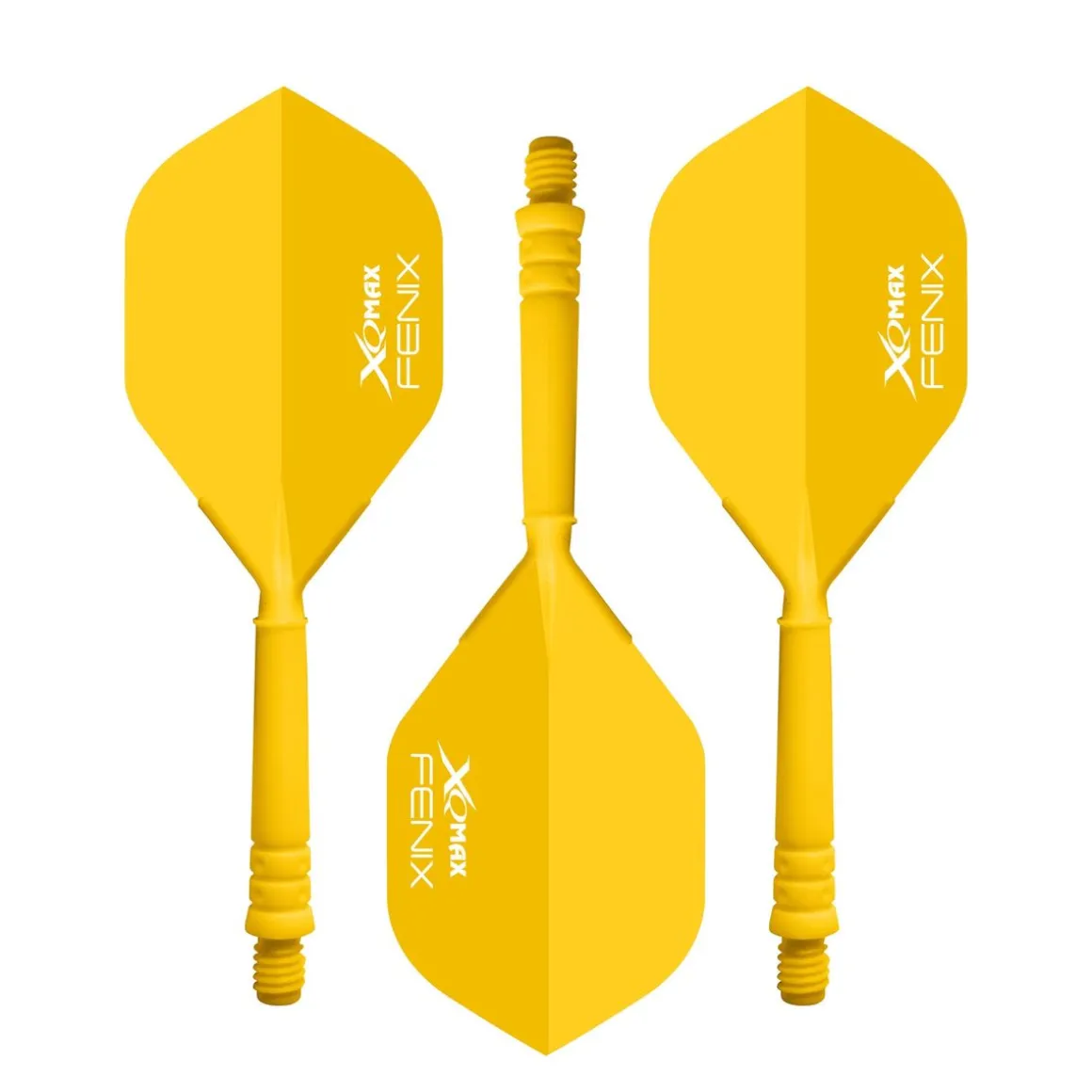 XQMAX Fenix Flight und Shaft 22 mm 3er Set gelb