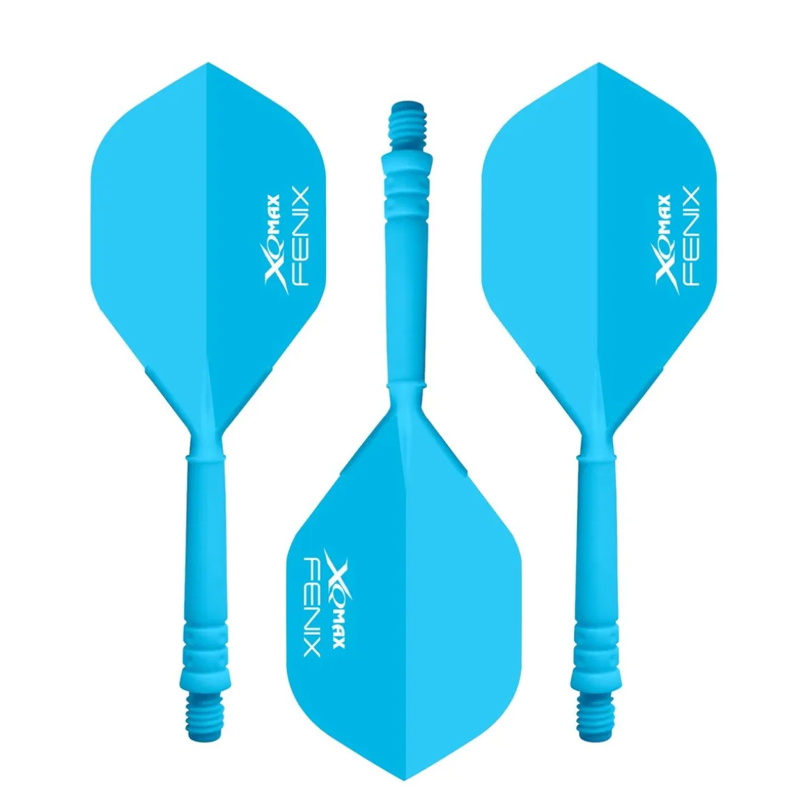 XQMAX Fenix Flight und Shaft 28 mm 3er Set blau