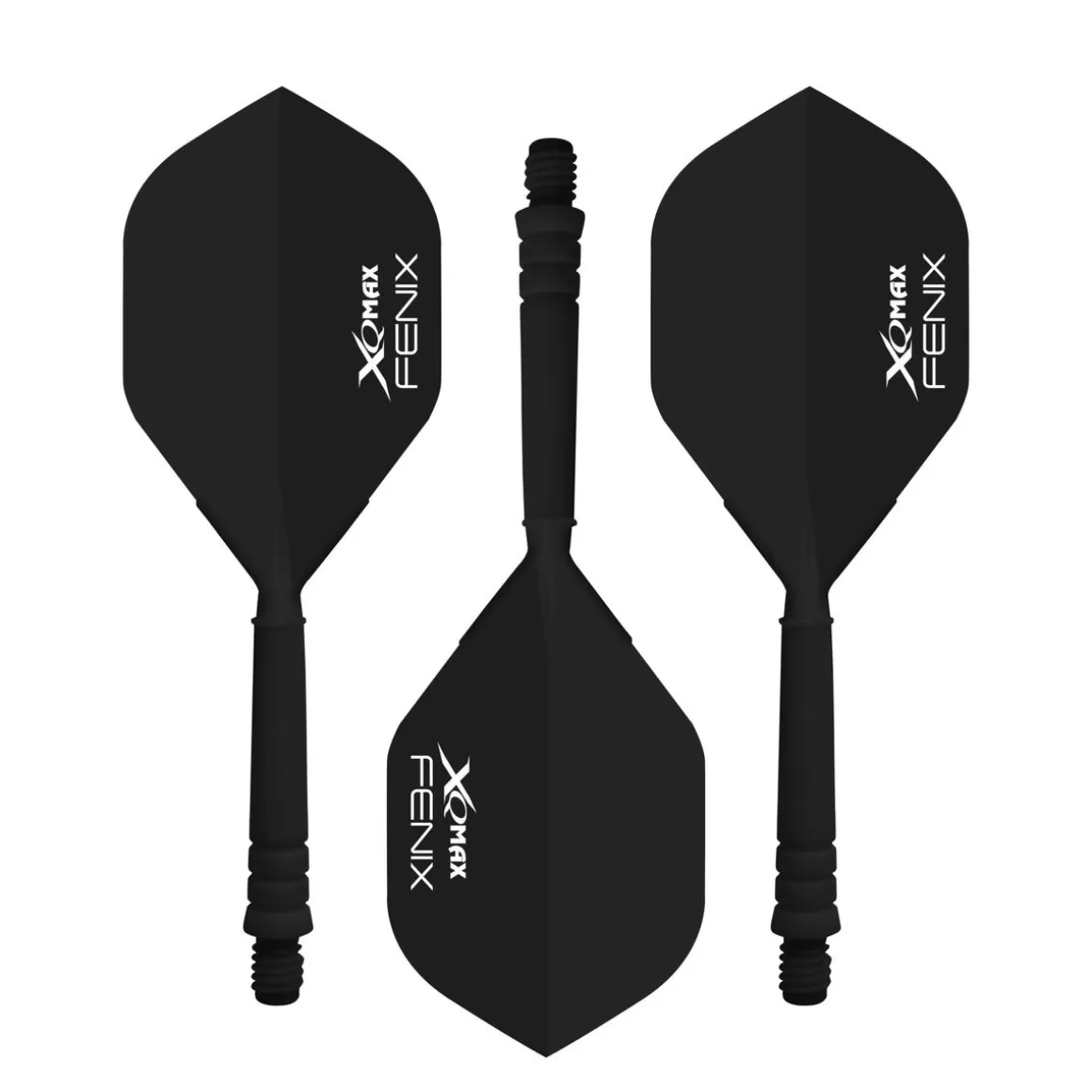 XQMAX Fenix Flight und Shaft 34 mm 3er Set schwarz