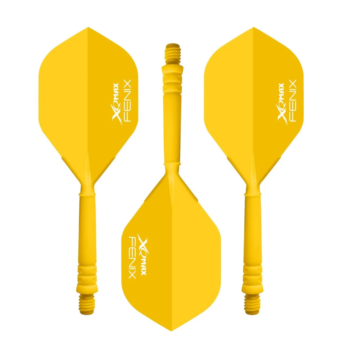XQMAX Fenix Flight und Shaft 28 mm 3er Set gelb