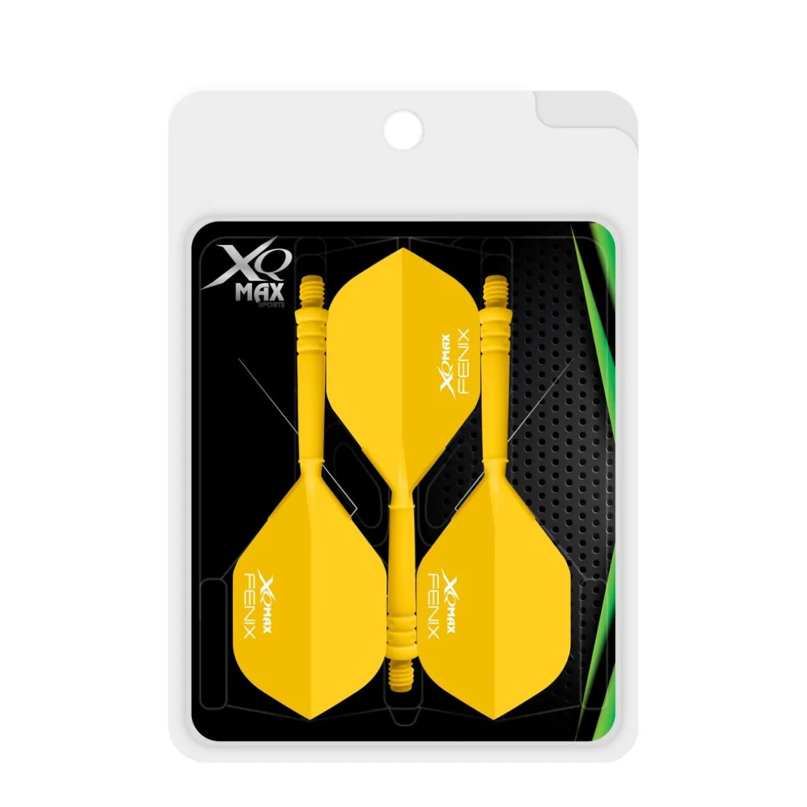 XQMAX Fenix Flight und Shaft 28 mm 3er Set gelb