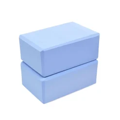 Yoga Block 2er Set blau
