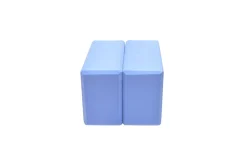Yoga Block 2er Set blau