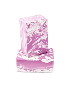 Yoga Block 2er Set camouflage violett